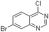 structure of CAS# 573675-55-5, 7-Bromo-4-chloroquinazoline