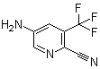 structure of CAS# 573762-62-6, 5-Amino-3-(trifluoromethyl)pyridine-2-carbonitrile