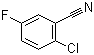 2-Chloro-5-fluorobenzonitrile molecular structure (CAS 57381-56-3)
