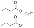 丁酸钙分子结构 (CAS 5743-36-2)