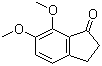 6,7-Dimethoxyindan-1-one molecular structure (CAS 57441-74-4)