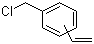 structure of CAS# 57458-41-0, Vinylbenzyl chloride