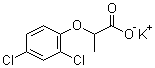 CAS 登录号：5746-17-8, 2,4-滴丙酸钾盐