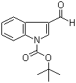 tert-Butyl 3-formyl-1H-indole-1-carboxylate molecular structure (CAS 57476-50-3)