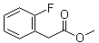 structure of CAS# 57486-67-6, 2-Fluorobenzeneacetic acid methyl ester
