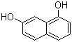 structure of CAS# 575-38-2, 1,7-Dihydroxynaphthalene