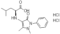 CAS 登录号：57533-05-8, L-亮氨酸-4-安替比林酰胺二盐酸盐