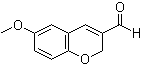 structure of CAS# 57543-40-5, 6-Methoxy-2H-chromene-3-carbaldehyde