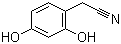 (2,4-二羟基苯基)乙腈分子结构 (CAS 57576-34-8)