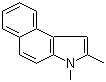 structure of CAS# 57582-31-7, 1,2-二甲基-4,5-苯并吲哚