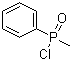 甲基苯基膦酰氯分子结构 (CAS 5761-97-7)