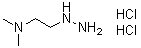2-Hydrazino-N,N-dimethylethanamine dihydrochloride molecular structure (CAS 57659-80-0)