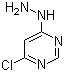 4-Chloro-6-hydrazinopyrimidine molecular structure (CAS 5767-35-1)
