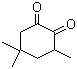 structure of CAS# 57696-89-6, 3,5,5-Trimethylcyclohexane-1,2-dione