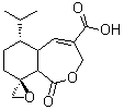 (+)-萜烯七脂酸分子结构 (CAS 57710-57-3)