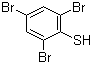 CAS # 57730-98-0, 2,4,6-Tribromothiophenol, 2,4,6-Tribromobenzenethiol, Benzenethiol 2,4,6-tribromine