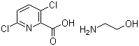 structure of CAS# 57754-85-5, Clopyralid (2-hydroxyethyl)ammonium