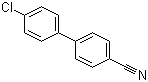 4'-氯-4-氰基联苯分子结构 (CAS 57774-36-4)
