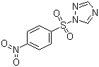 1-(4-硝基苯磺酰基)-1H-1,2,4-三唑分子结构 (CAS 57777-84-1)