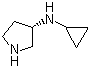 CAS 登录号：577776-80-8, (3S)-N-环丙基-3-氨基吡咯烷