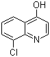 8-氯-4-羟基喹啉分子结构 (CAS 57797-97-4)