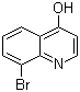 8-溴-4-羟基喹啉分子结构 (CAS 57798-00-2)