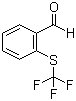 structure of CAS# 57830-48-5, 2-(Trifluoromethylthio)benzaldehyde