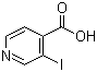 structure of CAS# 57842-10-1, 3-碘异烟酸
