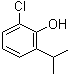 2-氯-6-异丙基苯酚分子结构 (CAS 57883-02-0)
