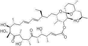 Oligomycin A molecular structure (CAS 579-13-5)