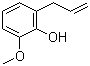 2-甲氧基-6-烯丙基苯酚分子结构 (CAS 579-60-2)