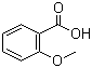 structure of CAS# 579-75-9, o-Anisic acid