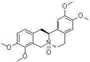 (-)-四氢帕马丁 N-氧化物分子结构 (CAS 57906-85-1)