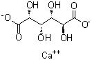 structure of CAS# 5793-88-4, D-Glucaric acid calcium salt