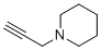 CAS 登录号：5799-75-7, 1-(丙-2-炔-1-基)哌啶