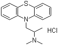 structure of CAS# 58-33-3, Promethazine hydrochloride