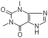 CAS # 58-55-9 (75448-53-2), Theophylline, 1,3-Dimethyl-2,6-dioxo-1,2,3,6-tetrahydropurine, 1,3-Dimethylxanthine, 3,7-Dihydro-1,3-dimethyl-1H-purine-2,6-dione