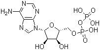 腺苷-5'-二磷酸分子结构 (CAS 58-64-0)