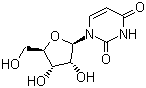 structure of CAS# 58-96-8, Uridine