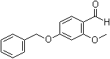 structure of CAS# 58026-14-5, 2-Methoxy-4-benzyloxybenzaldehyde