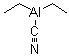 氰基二乙基铝分子结构 (CAS 5804-85-3)