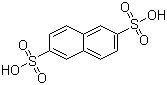 structure of CAS# 581-75-9, Naphthalene-2,6-disulfonic acid