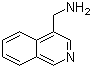 structure of CAS# 58123-56-1, 4-Isoquinolinemethanamine