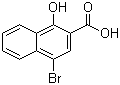 structure of CAS# 5813-37-6, 4-Bromo-1-hydroxy-2-naphthoic acid