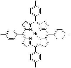 5,10,15,20-Tetra(4-methylphenyl)-21H,23H-porphine nickel molecular structure (CAS 58188-46-8)