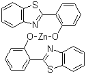 双[2-(2-苯并噻唑基)苯酚]锌分子结构 (CAS 58280-31-2)