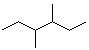structure of CAS# 583-48-2, 3,4-Dimethylhexane