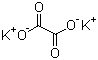 草酸二钾分子结构 (CAS 583-52-8)