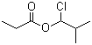 1-Chloroisobutyl propionate molecular structure (CAS 58304-65-7)