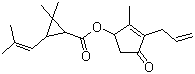 structure of CAS# 584-79-2, Allethrin